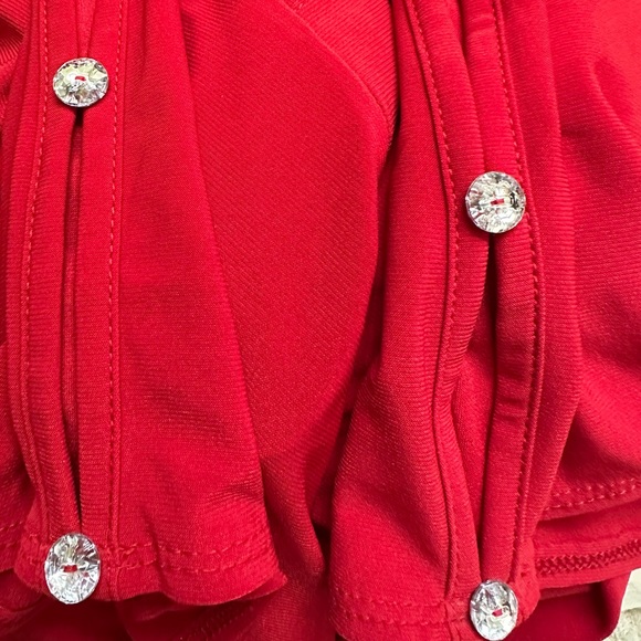 Adele & May Woman’s Bat Wing Dressy Top - Picture 3 of 5